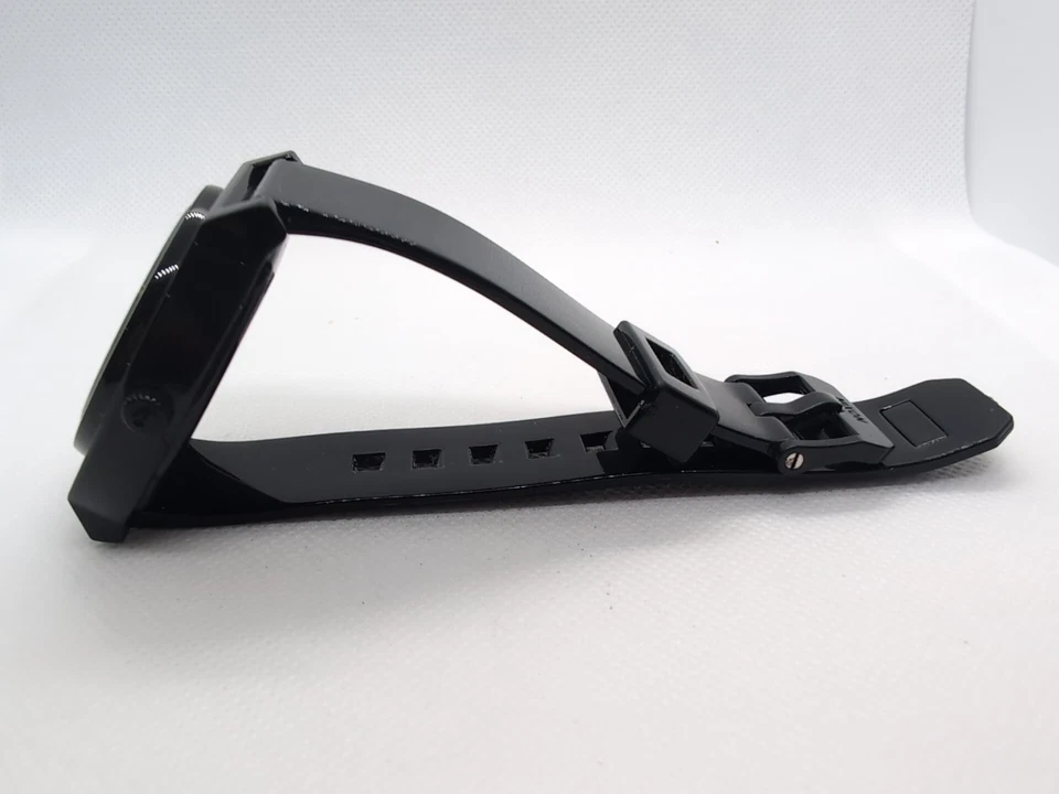 Reloj unisex NIXON Time Teller P negro rojo brillante para hombre mujer con batería nueva Foto 2 de 4