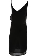 GUCCI BLACK 1997 KNIT MINI DRESS SMALL