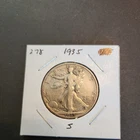 1935-S Walking Liberty Half Dollar Fine Condition - Price is for 1 coin