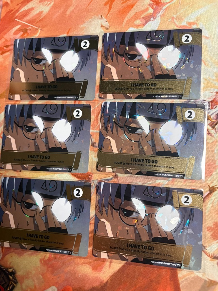 Naruto Mythos PICK YOUR CARD Singles | NM Near Mint | KONOHA SHIDO
