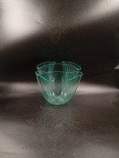 Vintage Pietro Chiesi Guzzini Space Age Lucite Plexiglass Handkerchief Vase 70s