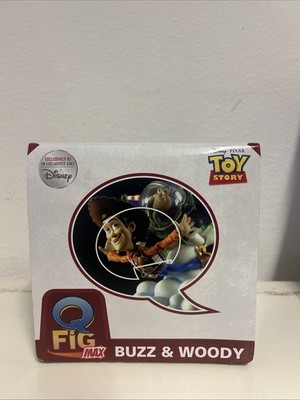 Disney Parks Toy Story Buzz & Woody 25th Anniversary Q-Fig Max #68 Figurine New