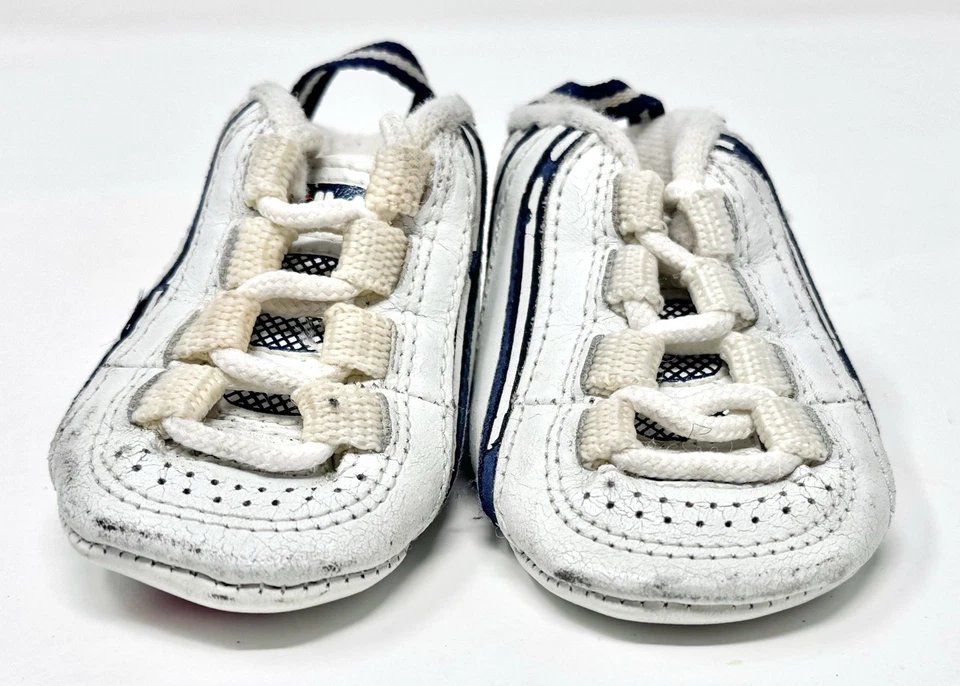 Vintage OG 1996 Fila Stack II 2 Jerry Stackhouse Toddler Infant Crib sz 2 - Image 4 of 4