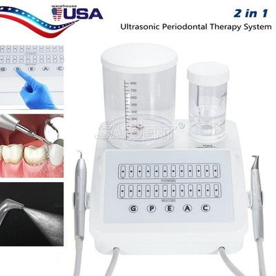 Dental Ultrasonic Scaler & Air Polisher Periodontal Endodontic Therapy System
