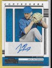 2021 Contenders Jack Patterson Cubs Auto (CB)