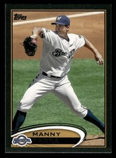 Manny Parra Milwaukee Brewers 2012 Topps Update Black #US51 SN /61