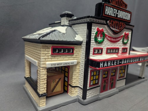 Dept 56 Harley Davidson Manufacturing Snow Village #54948 - Picture 2 of 9