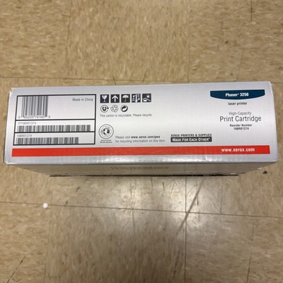 Genuine Xerox High Cap Black Toner Cartridge Phaser 3250 *NEW Sealed*