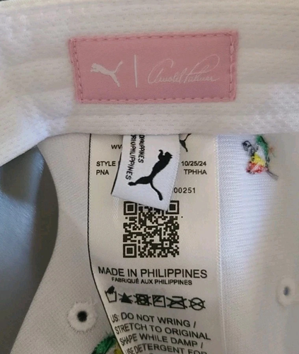 BRAND NEW WHITE PUMA GOLF HAT LIMITED EDITION ARNOLD PALMER UMBRELLA DAD HAT CAP - Picture 6 of 10