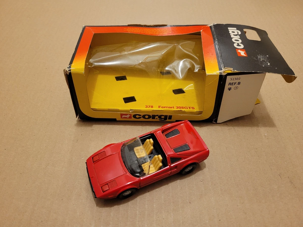 Miniature Ceppi Ratti Ferrari Speedy Roadster En Or - Die-cast Vintage Années 80, Dead Stock MOC