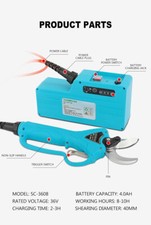 Electric Pruner 4cm Pruning Shear Fruit Tree ...