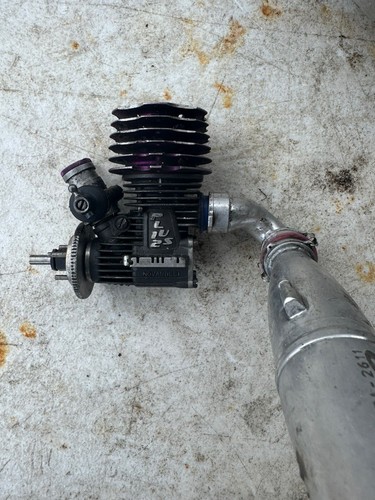 Novarossi 12 Nitro Motor Rc Sirio Efra Exhaust Pipe - Picture 6 of 6