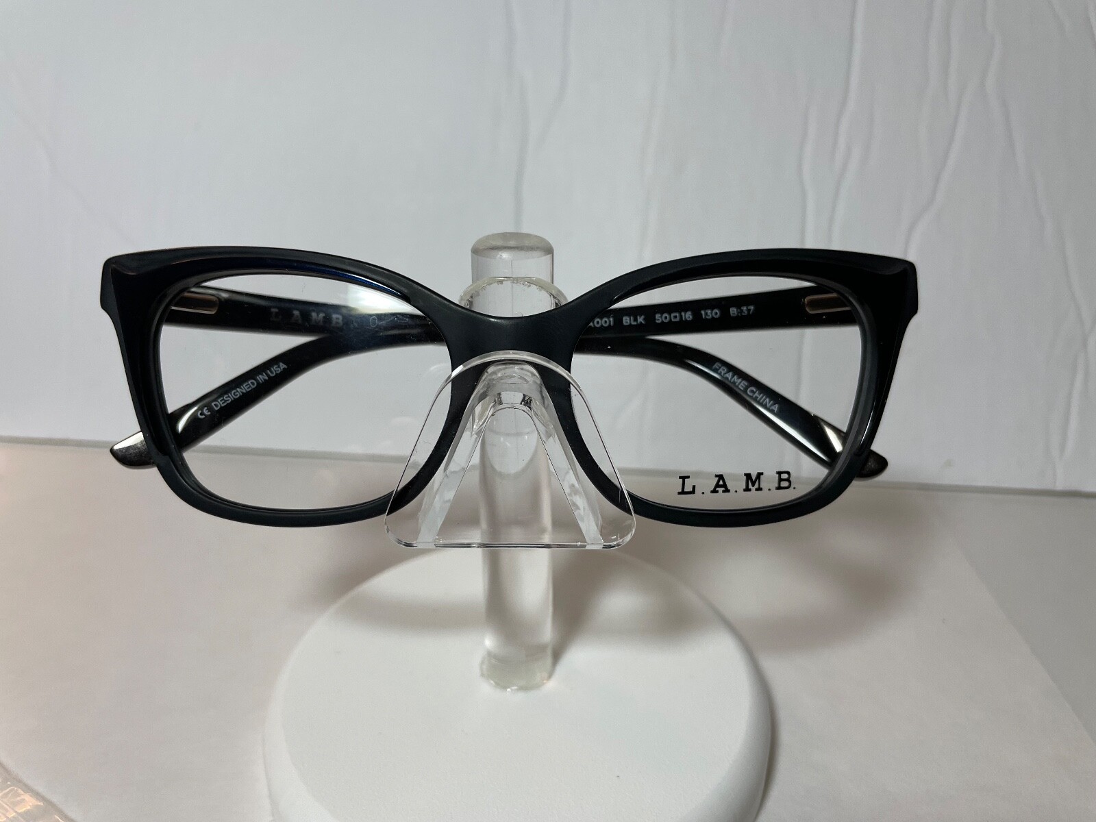 NEW LAMB EYEGLASSES by Gwen Stefani LA001 BLACK w/LAMB CASE eBay