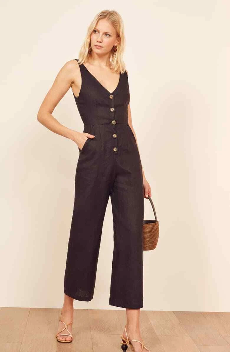Reformation vera jumpsuit hotsell