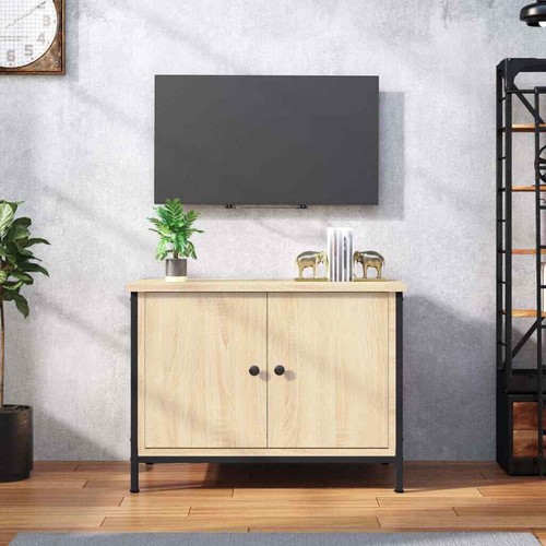 Small Industrial Cabinet Storage Unit Cupboard Buffet TV Stand Console Table UK - Picture 8 of 11