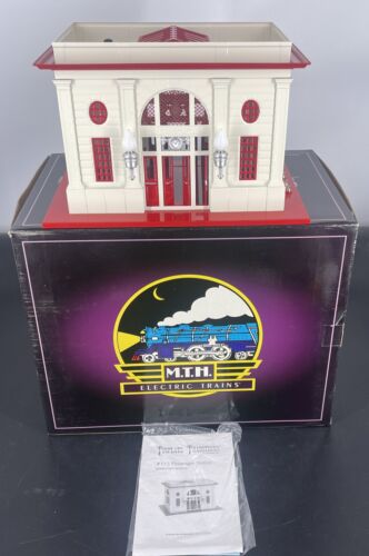 NEW - MTH TINPLATE Traditions 10-4033 RED & WHITE #115 PASSENGER STATION
