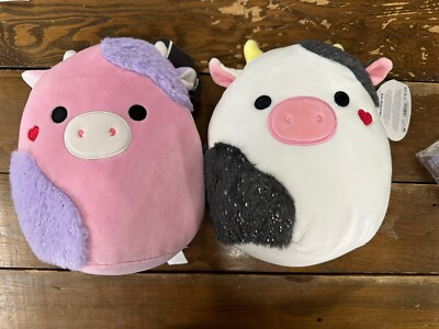 Squishville By Original Squishmallows Cow Squad Peluche - Quattro - Foto 13