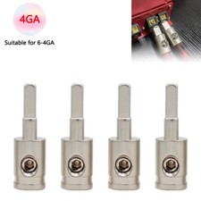 4 GA Car Audio Gauge Ground Wire Pin AWG Input Wire Reducer Connector Terminal