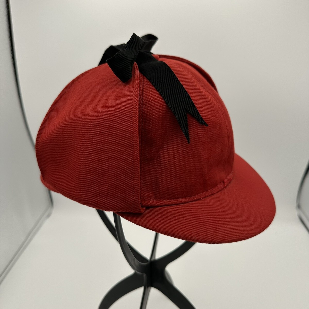 Lock & Co Womens Deerstalker Hat Size XS (estimated) Red | eBay