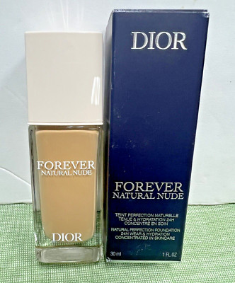 $57 Dior Forever Natural Nude Natural Perfection Foundation~ 3WO Warm Olive NIB