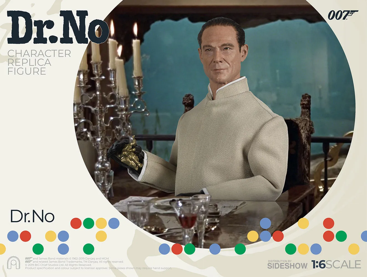 JAMES BOND-007~DR NO~SIXTH SCALE FIGURE~BIG CHIEF STUDIOS~SIDESHOW
