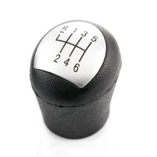 Schwarz 6 Geschwindigkeit Schaltknauf für Renault Clio Kangoo Dacia OEM Ref.