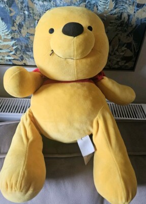 Disney 24 Zoll Winnie Pooh Plüsch weicher Stoffbär gebraucht guter Zustand 