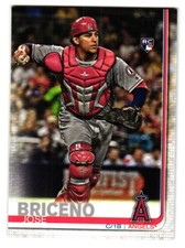 2019 Topps # 689 Jose Briceno Los Angeles Angels Rookie