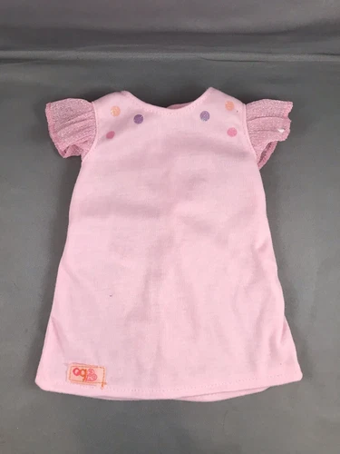 Pink Nightgown fits 18" Doll American Girl My Life Our Generation Journey Girl