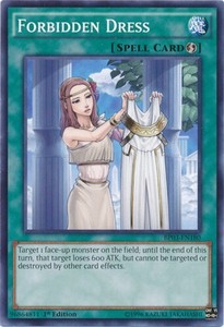 Forbidden Dress - BP03-EN180 - Common - 1st Edition x3 - Lightly Played