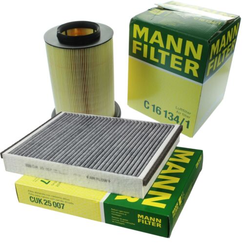 MANN-FILTER Filtersatz Innenraumfilter Luftfilter für Ford Kuga II 1.5 - Picture 1 of 6