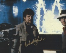 RICHARD EDLUND STAR WARS SPECIAL EFFECTS CINEMATOGRAPHER SIGNED 8x10 PHOTO COA