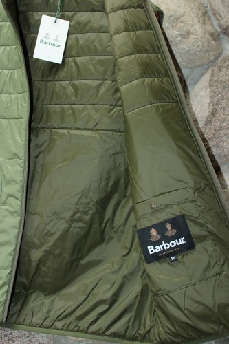 Barbour Shoreline Gilet Vest Quilted Olive Green MGI0200OL31 New Medium M - Picture 4 of 6