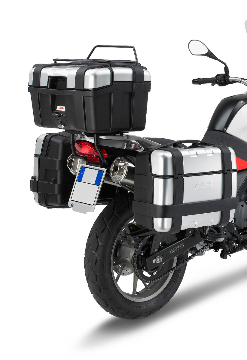 BMW G650GS 3 x GIVI TREKKER case panniers 3 x BOX Set Up PL188 +