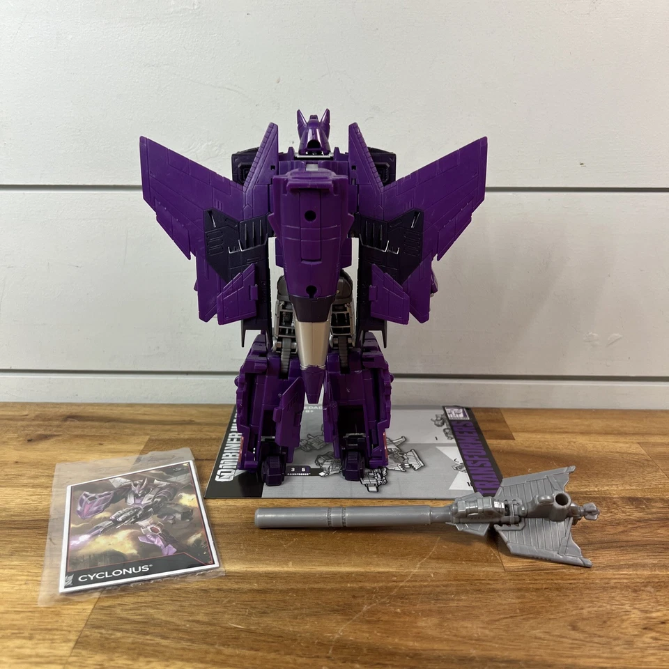 Figura Voyager Completa Transformers Combiner Wars Cyclonus ¡Envío Rápido! Foto 3 de 4
