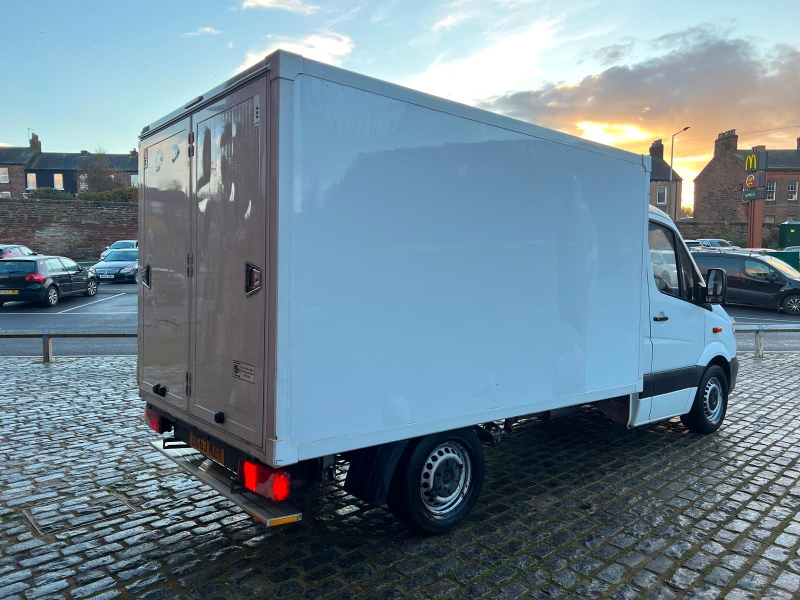 2013 MercedesBenz Sprinter 3.5t Fridge Luton Van Auto CHASSIS CAB