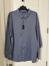 NWT Perry Ellis Button Down Shirt 4X