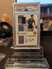 Brandon Clarke Grizzlies 2019-20 Encased GOLD RPA #9/10 PSA 9 On Card Auto
