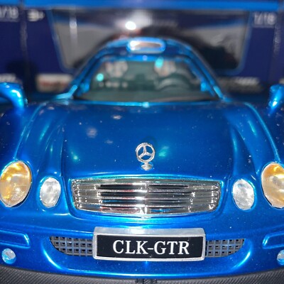 Mercedes CLK GTR N°2 - Maisto échelle 1:18, Occasion Sans Boîte, Modèle De Collection