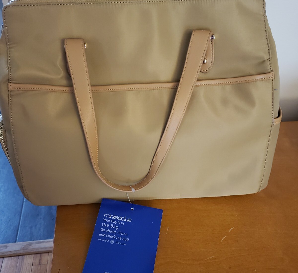 NEW Minkeeblue Nichet Travel Tote
