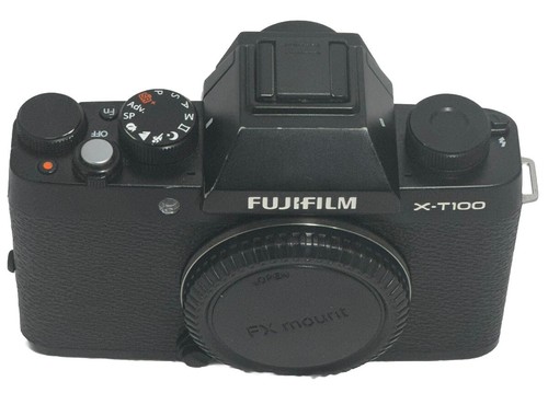 Fujifilm X-T100 24.2 MP Digital Camera Black Body Only - Picture 2 of 9