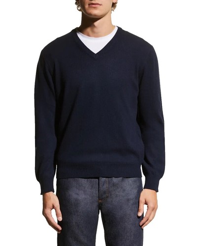 Chemise/cashmere Stoffa Noir - Taille 50 (Large) - Occasion Très Bon état - Made In Italy