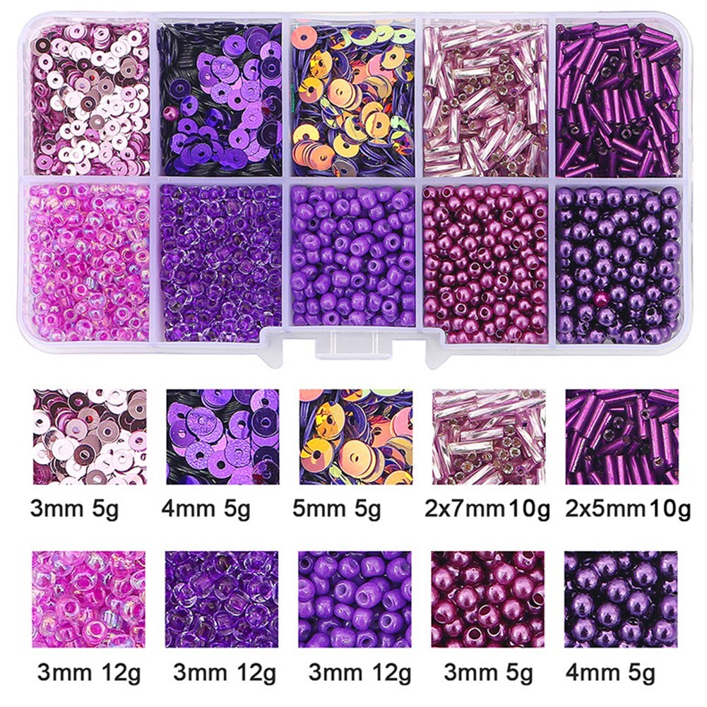 Party Decorations Craft Kit Mini For Jewelry Bulk Beads for Bracelet