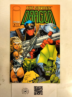 Savage Dragon #4 NM Image Comic Book Erik Larsen Spawn  1 HH18