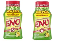 2 X 100g Eno Powder Lemon powder fast-relief action stomach discomfor acidity