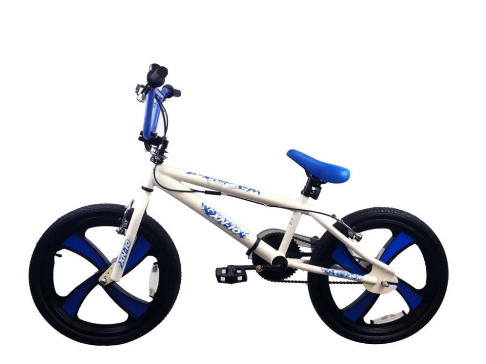 XN BMX Bike Boys Unisex Freestyle 20" MAG Wheel Gyro Stunt Bike White XN-10-20 - Image 2 of 4