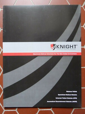 2017 PUB KNIGHT AEROSPACE MEDICAL SYSTEMS MEDEVAC UPM ABCM KAMS LEAFLET