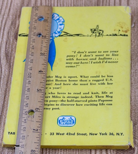 Blue Ribbons For Meg By Adele De Leeuw Scholastic Book Trade PB 1947 1958 - Picture 4 of 9