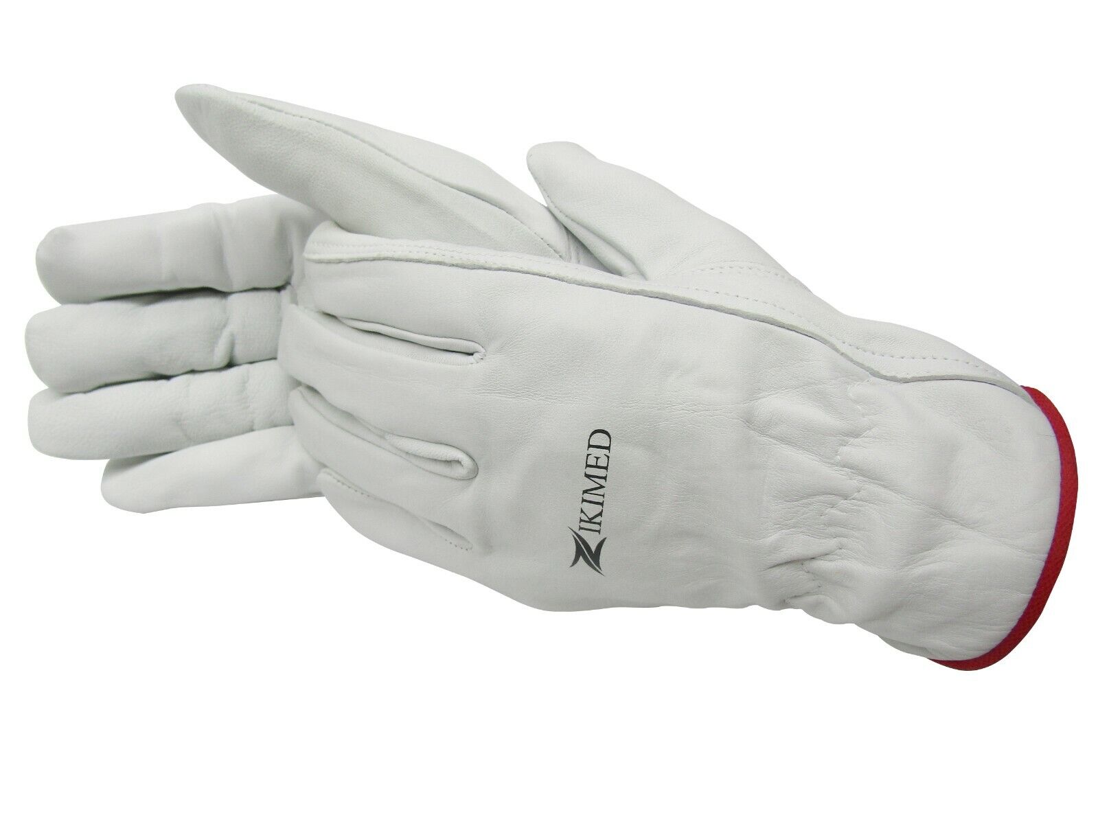 FOOWOO Soft Goatskin Leather TIG Welding Gloves with Kevlar thread 13/" X-Large