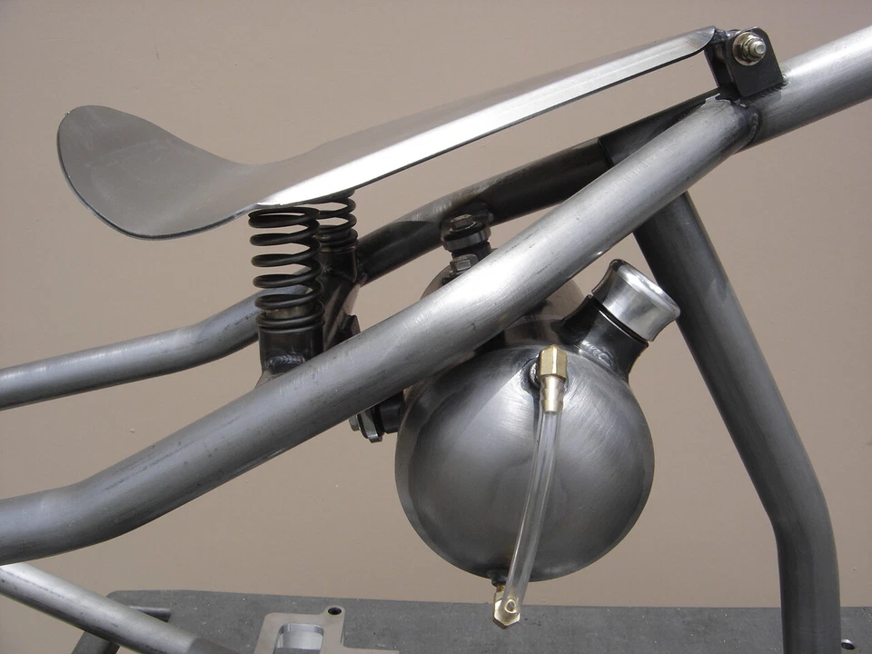 Cuadro rígido Tinworksinc Wishbone 200 mm Bobber/Chopper HECHO EN EE. UU. Foto 2 de 4